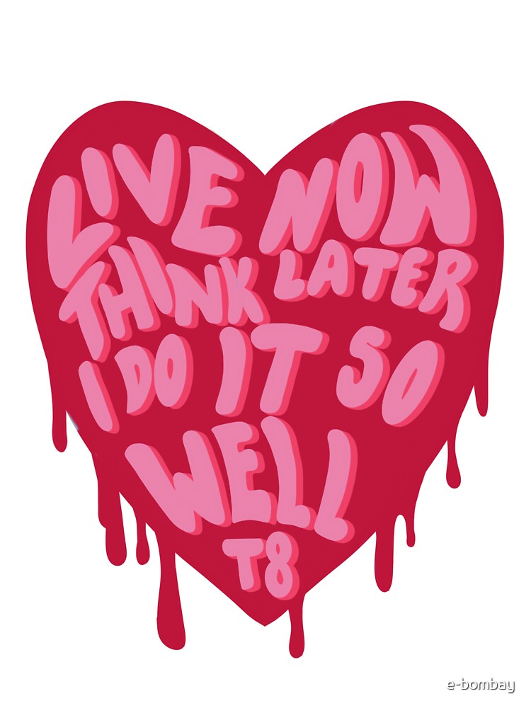 Tate Mcrae Live Now Think Later I Do It So Well Throw Pillow - Image 2