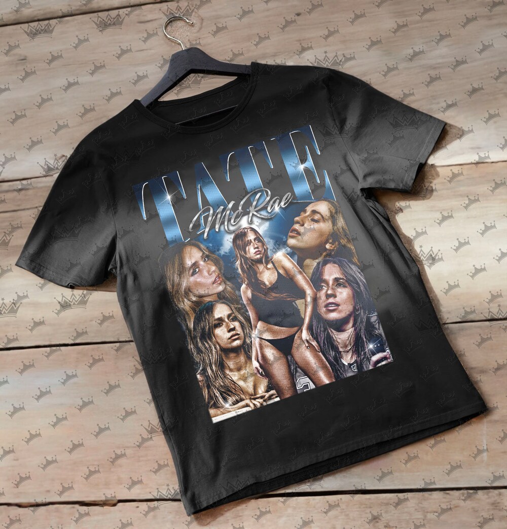 Tate McRae Vintage Homage Retro 90s Graphic T-Shirt