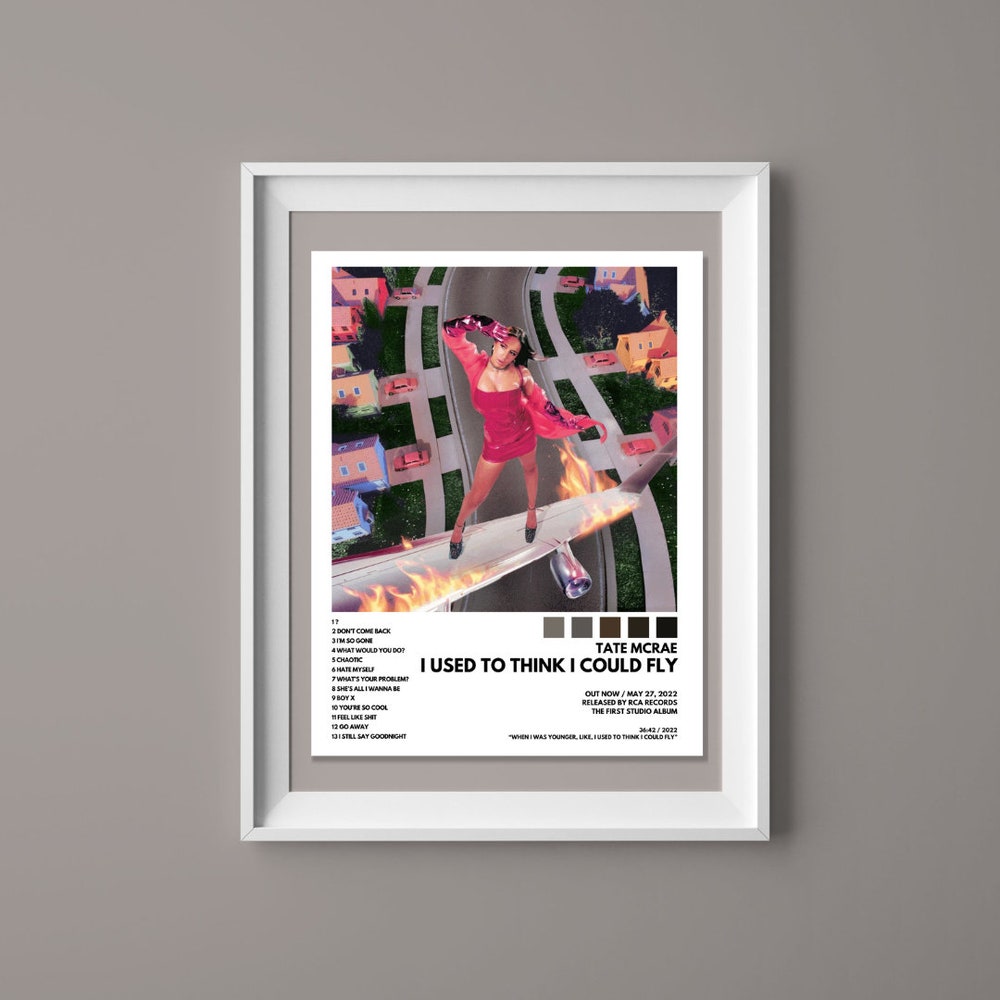 Tate McRae I Used to Think I Could Fly Wall Art - Image 2