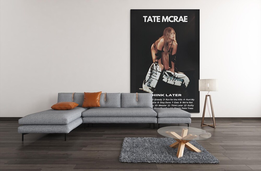 New Tate McRae Think Later Wall Art - Image 4