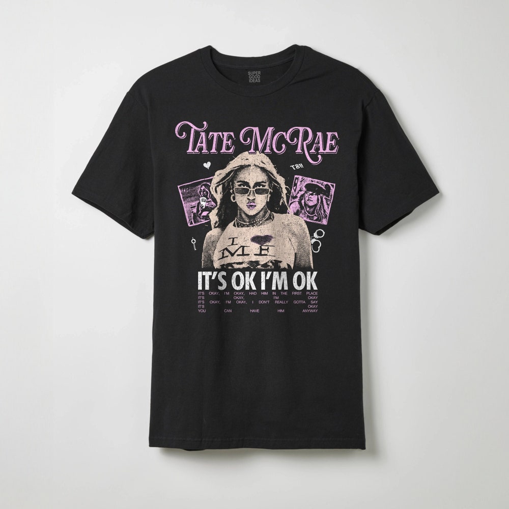 Best Tate McRae It's OK I'm OK T-Shirt