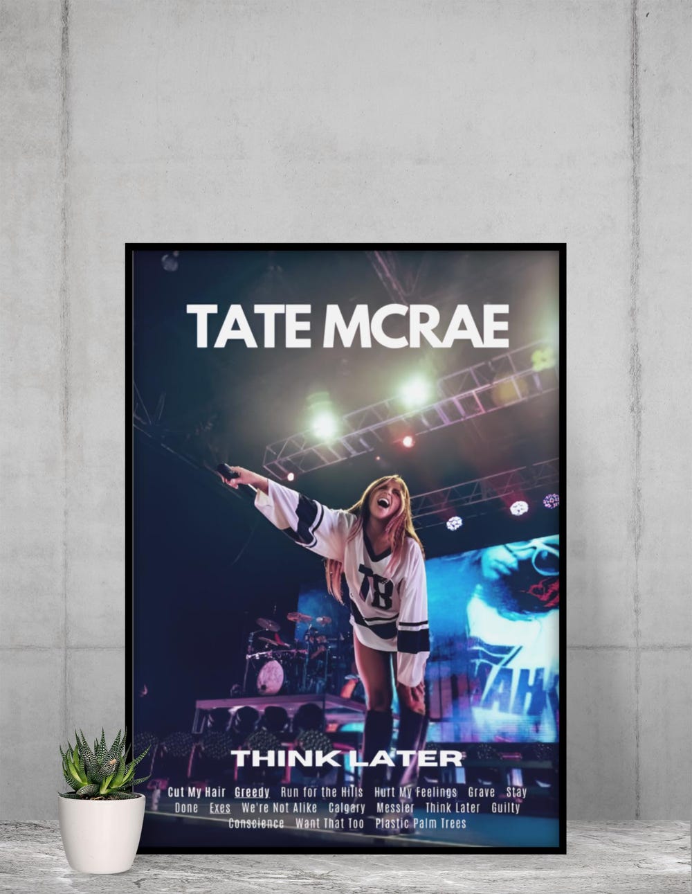 Tate McRae Stage Wall Art - Image 2