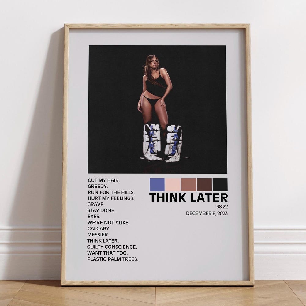 Tater Album Print, It’s Ok I’m Ok Wall Art - Image 3