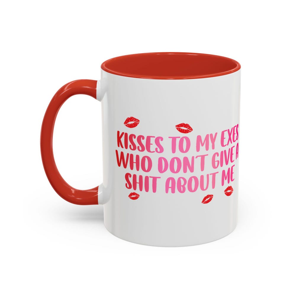 Tate McRae Inspired Kisses To My Exes Mug - Image 5