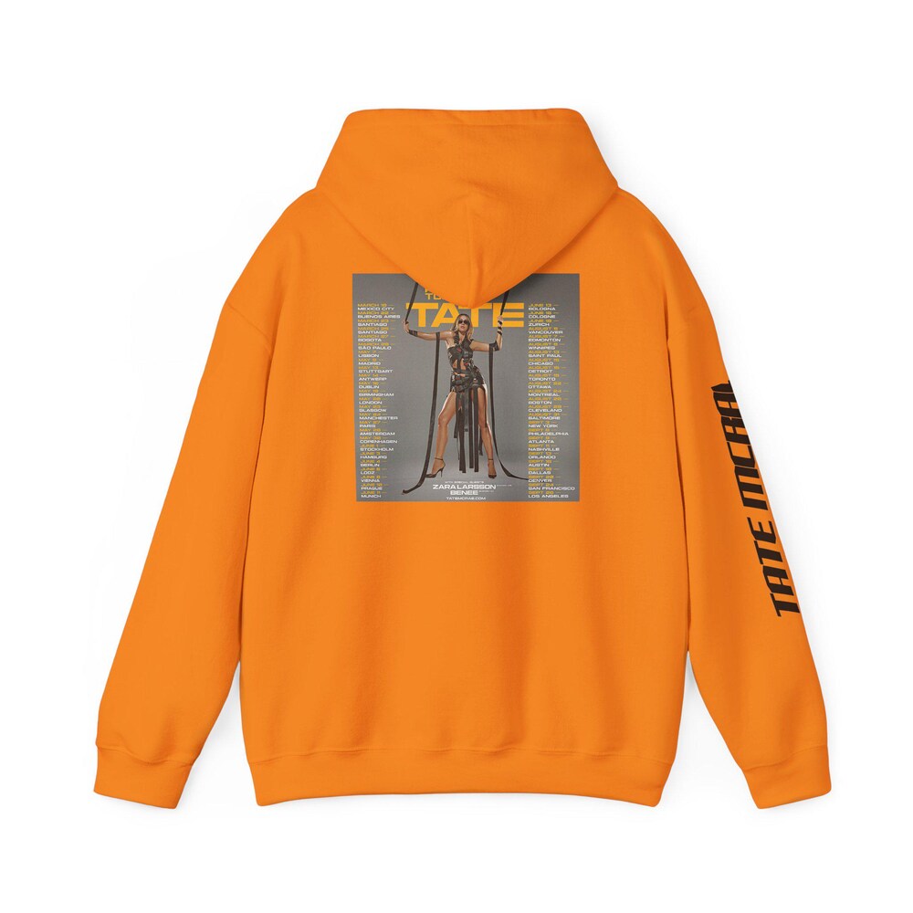 Tate McRae Inspired Tour Dates 2025 Hoodie - Image 4