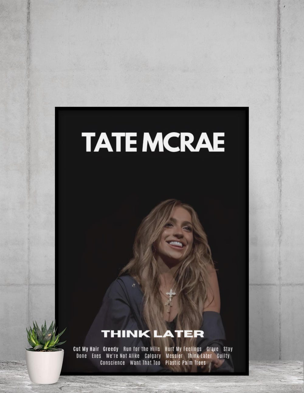 Tate McRae Think Later Album Print Wall Art - Image 2