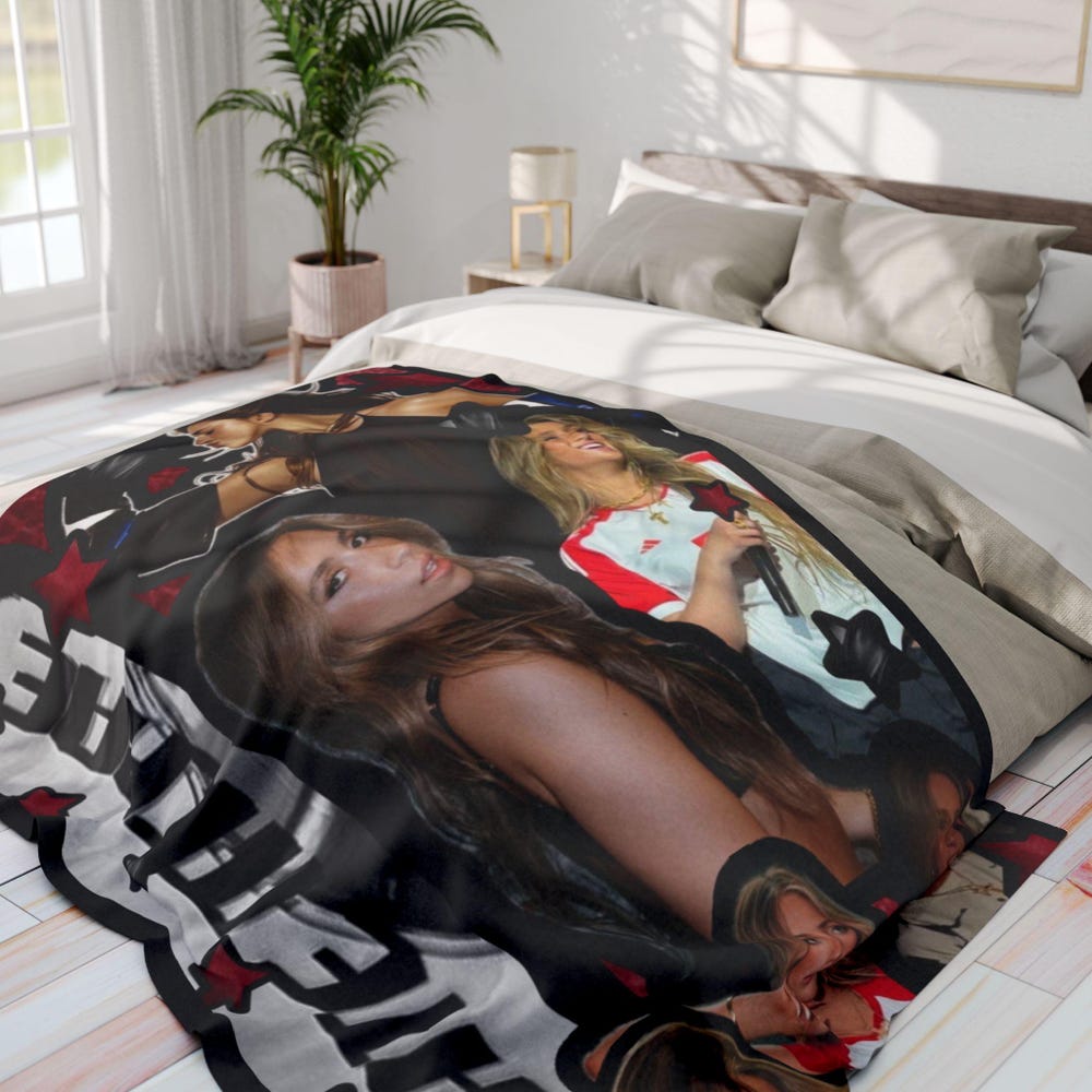 Tate McRae Singer Blanket