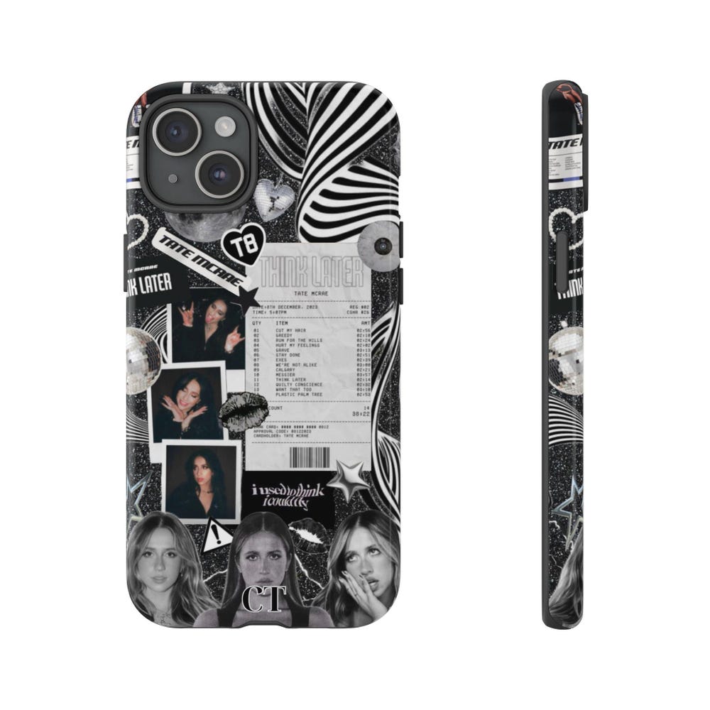 Tate McRae Vintage Graphic Phone Case - Image 2