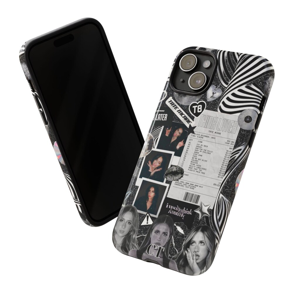 Tate McRae Vintage Graphic Phone Case - Image 4