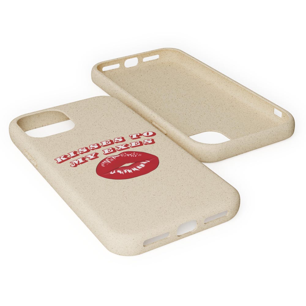 Tate McRae "Kisses To My Exes" Biodegradable Phone Case - Image 3