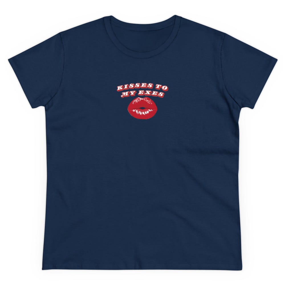 Tate McRae 'Kisses To My Exes' Inspired Graphic T-Shirt - Image 2
