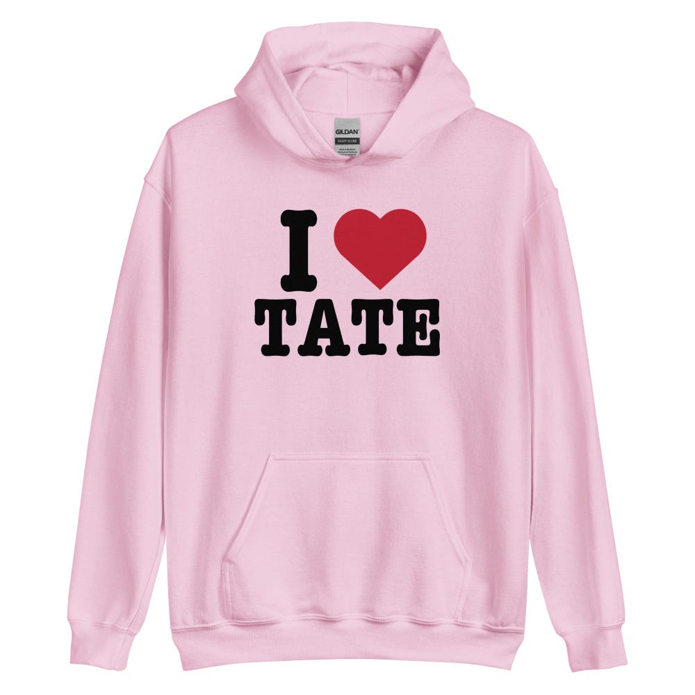 I Heart Tate McRae Unisex Hoodie - Image 4