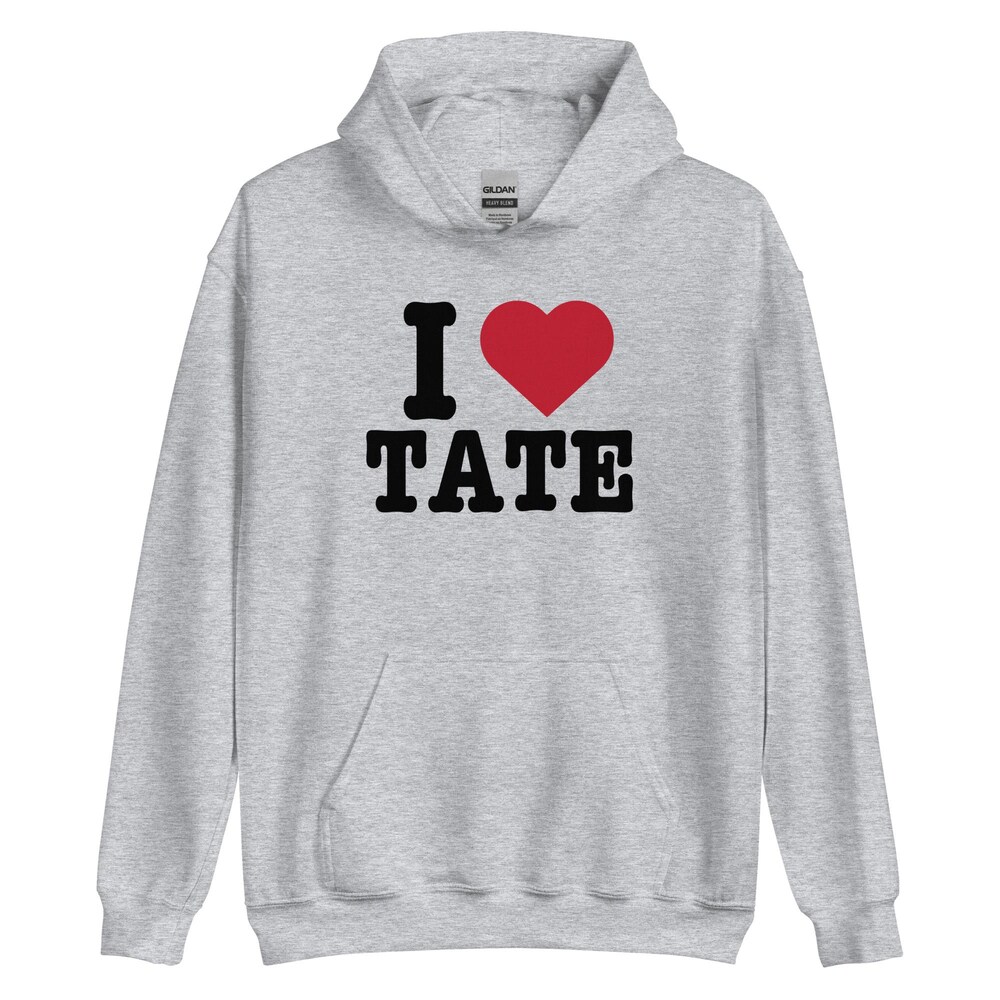 I Heart Tate McRae Unisex Hoodie