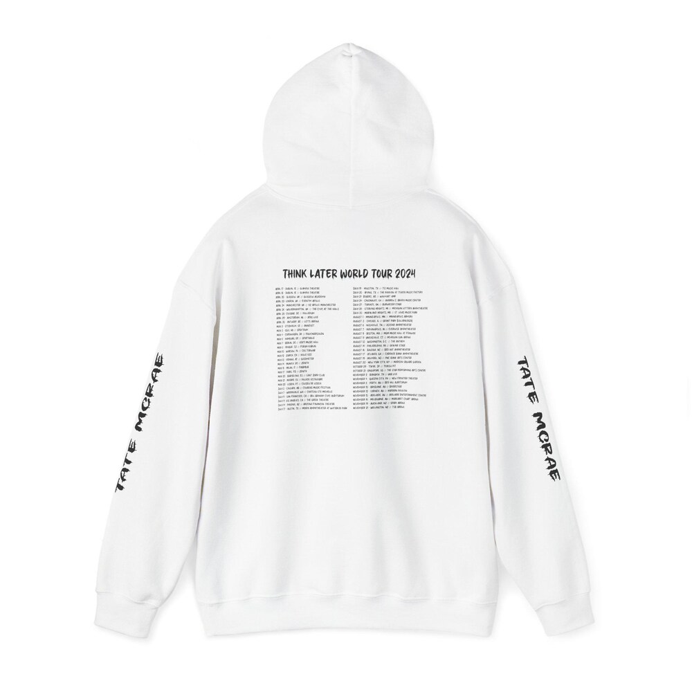 Hot Design Tate McRae Think Later Tour Hoodie - Image 4