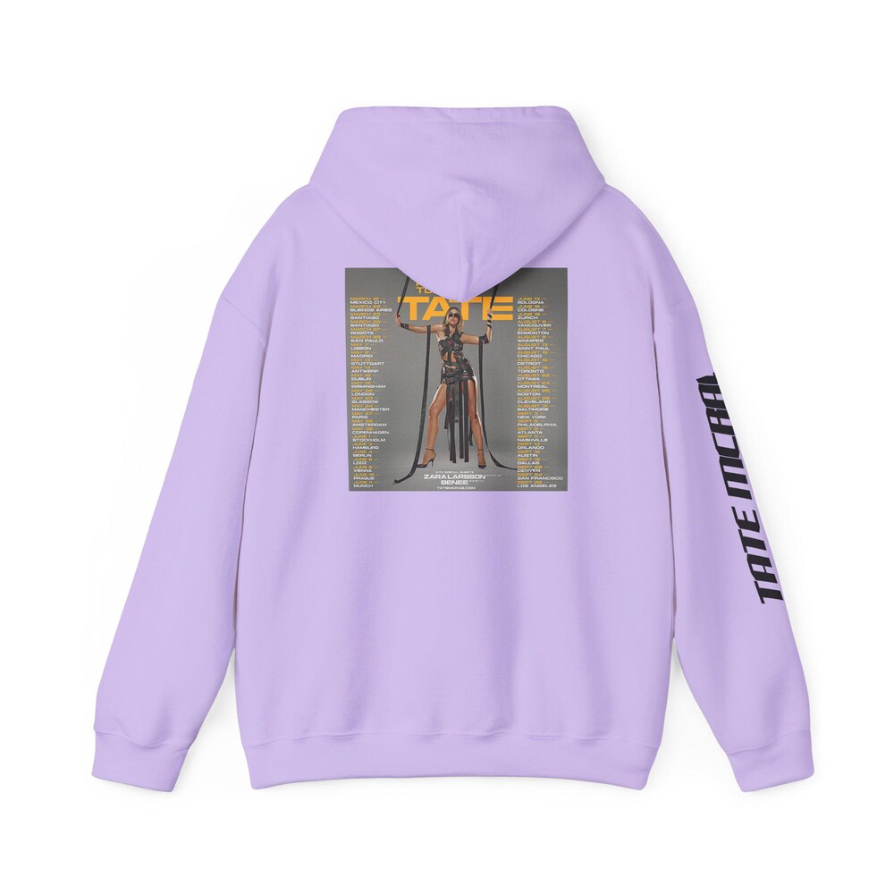 Tate McRae Inspired Tour Dates 2025 Hoodie - Image 5
