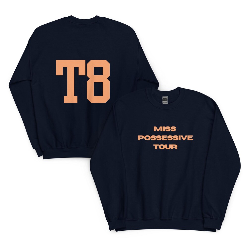 Tate T8 McRae Miss Possessive Tour Unisex Sweatshirt - Image 4