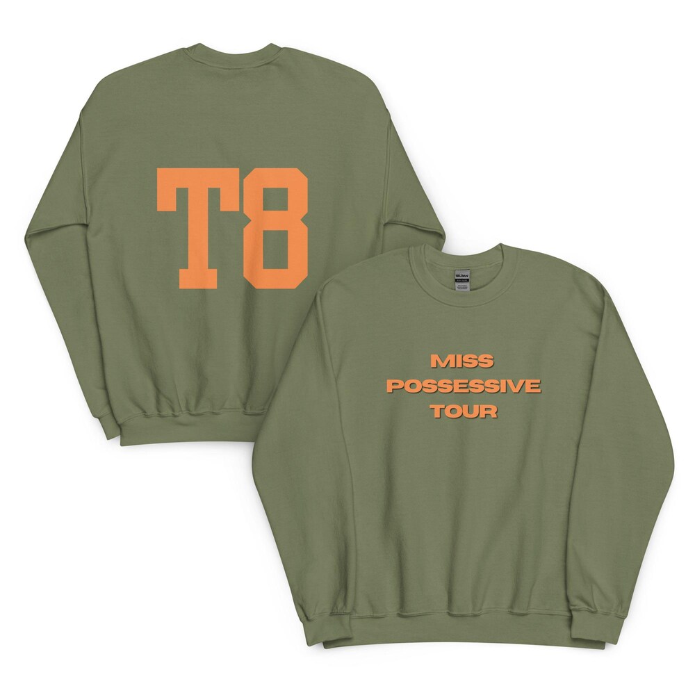 Tate T8 McRae Miss Possessive Tour Unisex Sweatshirt - Image 5