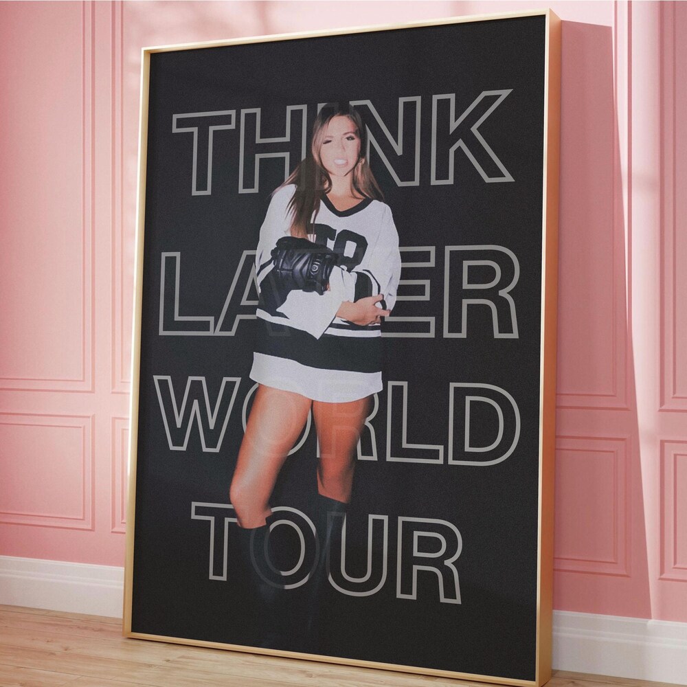 Tater Mcrae Think Later Tour Music Fan Wall Art - Image 3