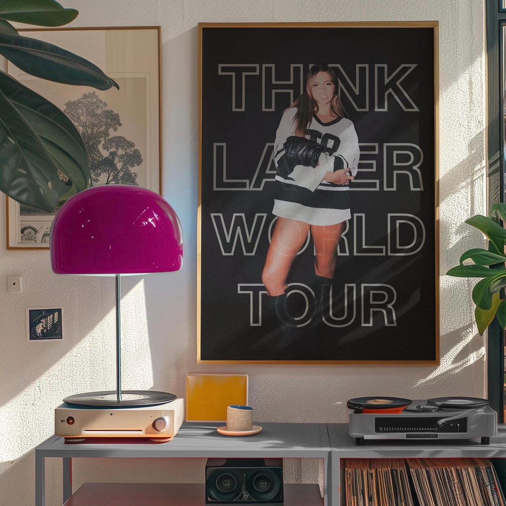 Tater Mcrae Think Later Tour Music Fan Wall Art - Image 2