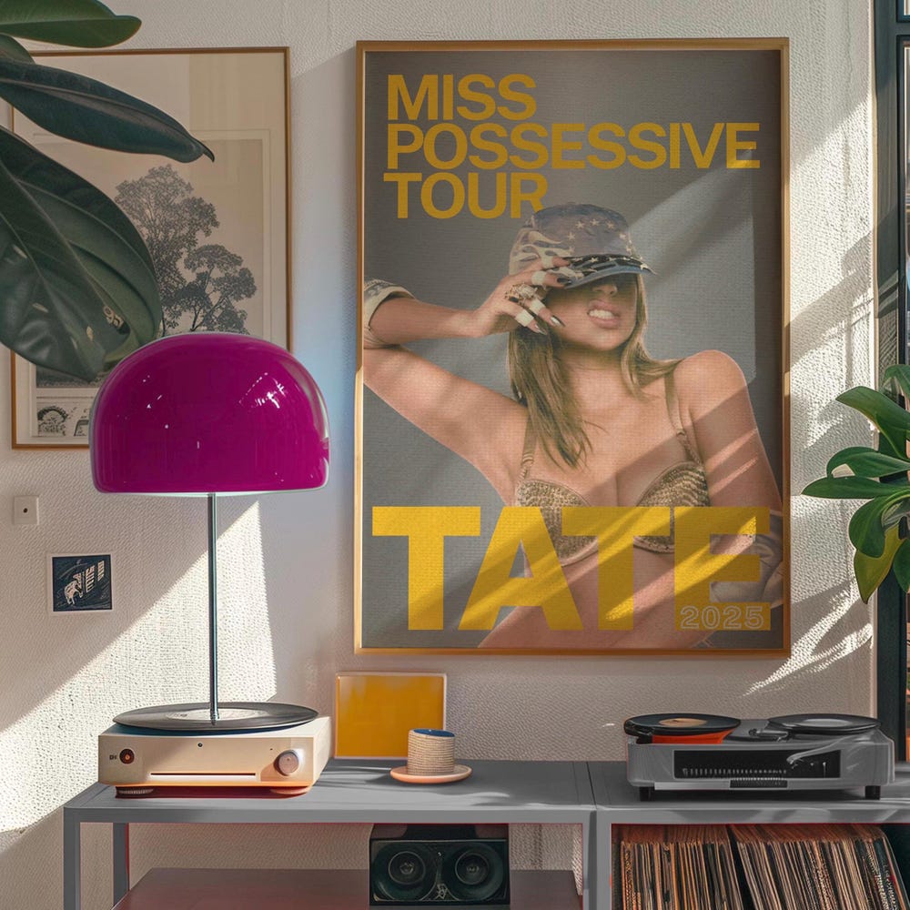 Tate McRae Miss Possessive Teen Bedroom Wall Art - Image 4