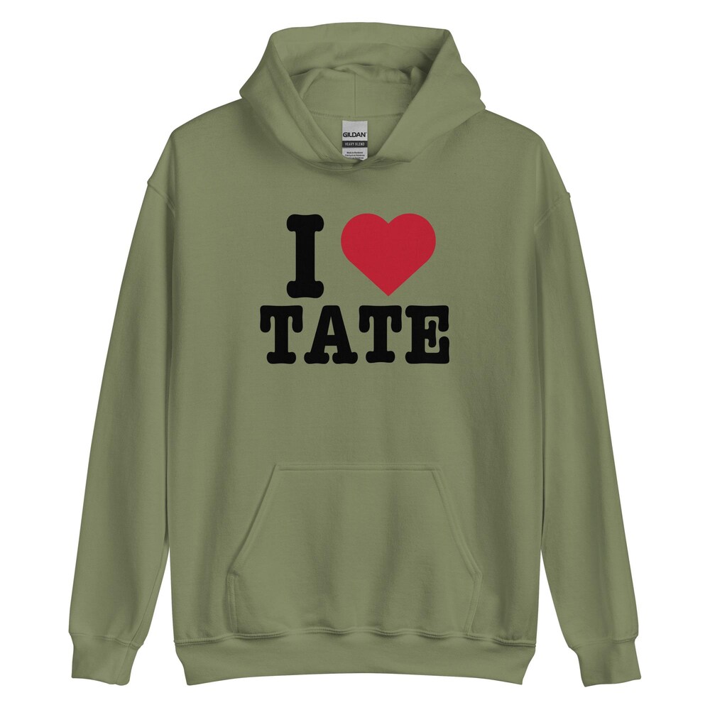 I Heart Tate McRae Unisex Hoodie - Image 5