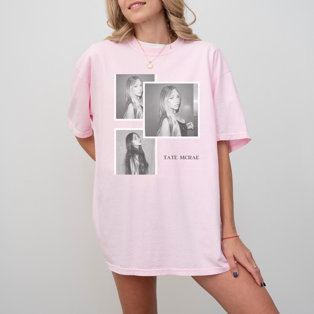 New Collection Vintage Tate McRae Concert T-Shirt - Image 2