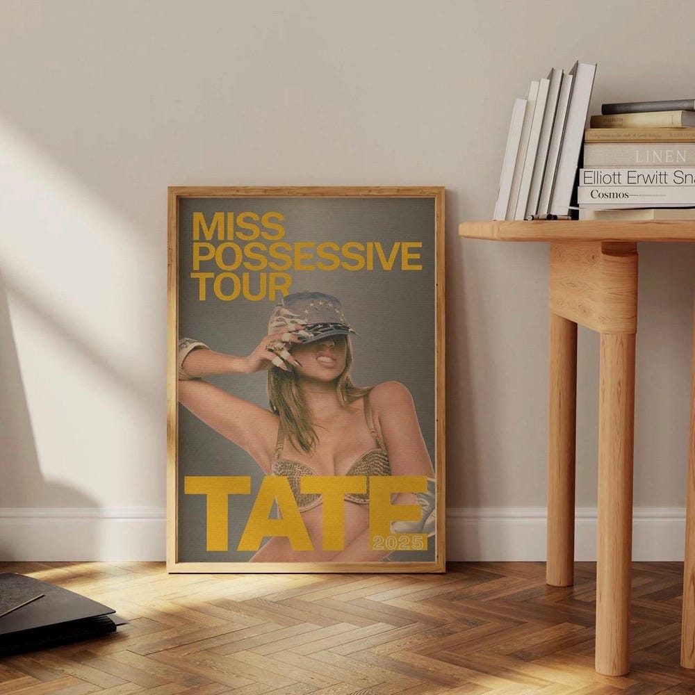 Tate McRae Miss Possessive Teen Bedroom Wall Art - Image 2