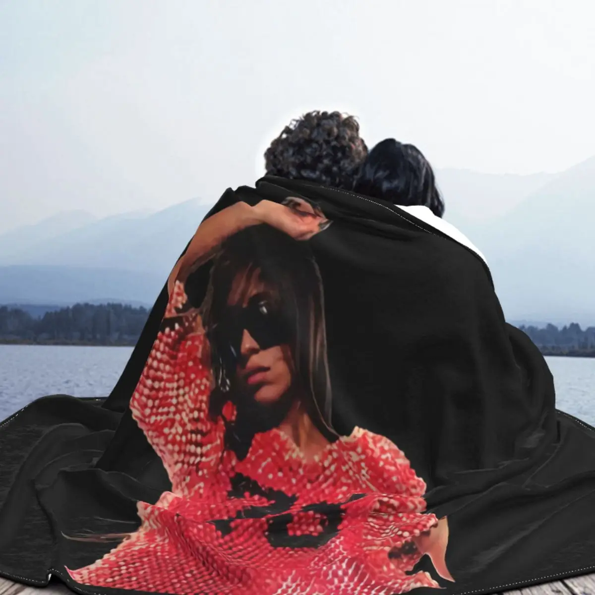 2024 Tate Mcrae The Think Later World Tour Throw Blanket - Image 3