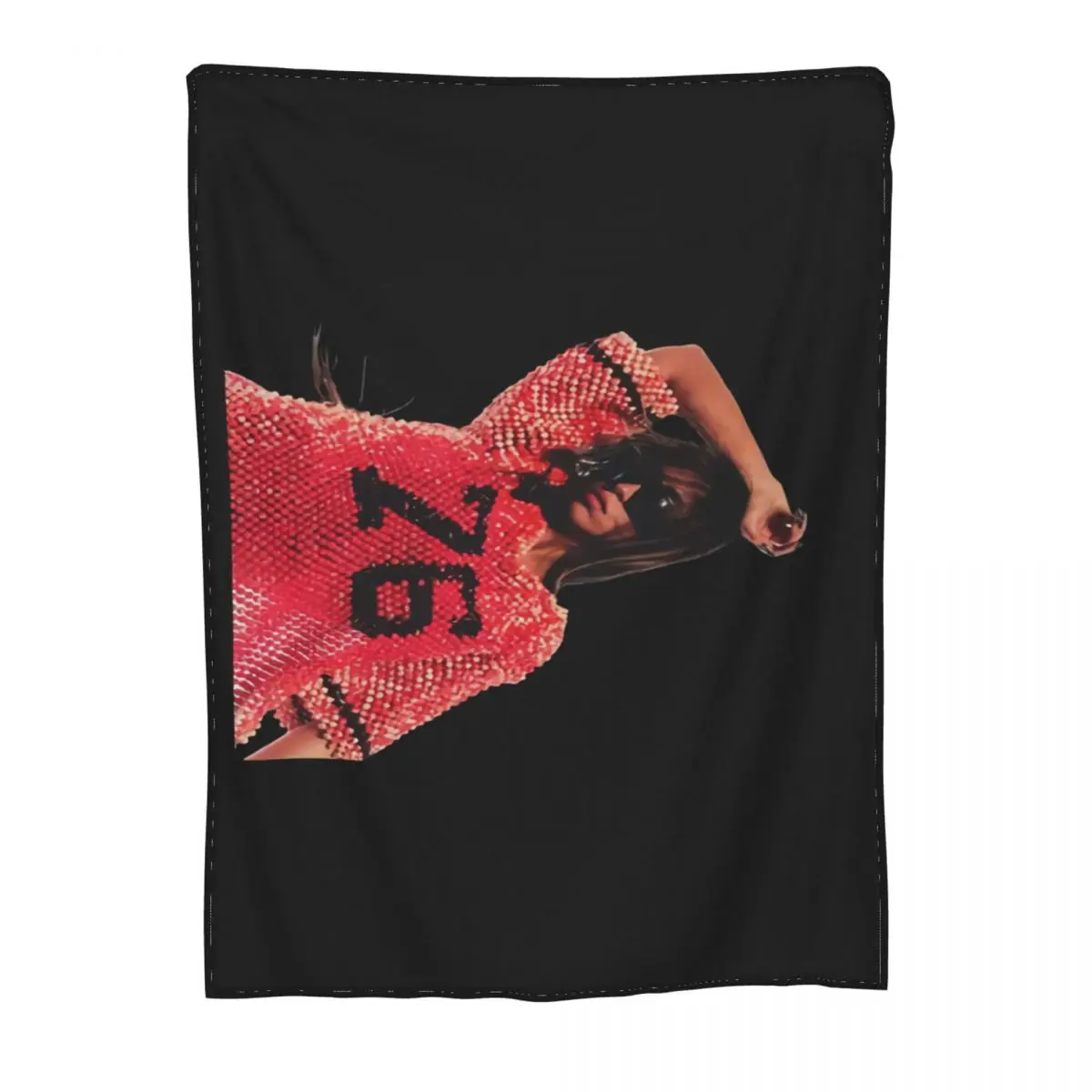 2024 Tate Mcrae The Think Later World Tour Throw Blanket - Image 4