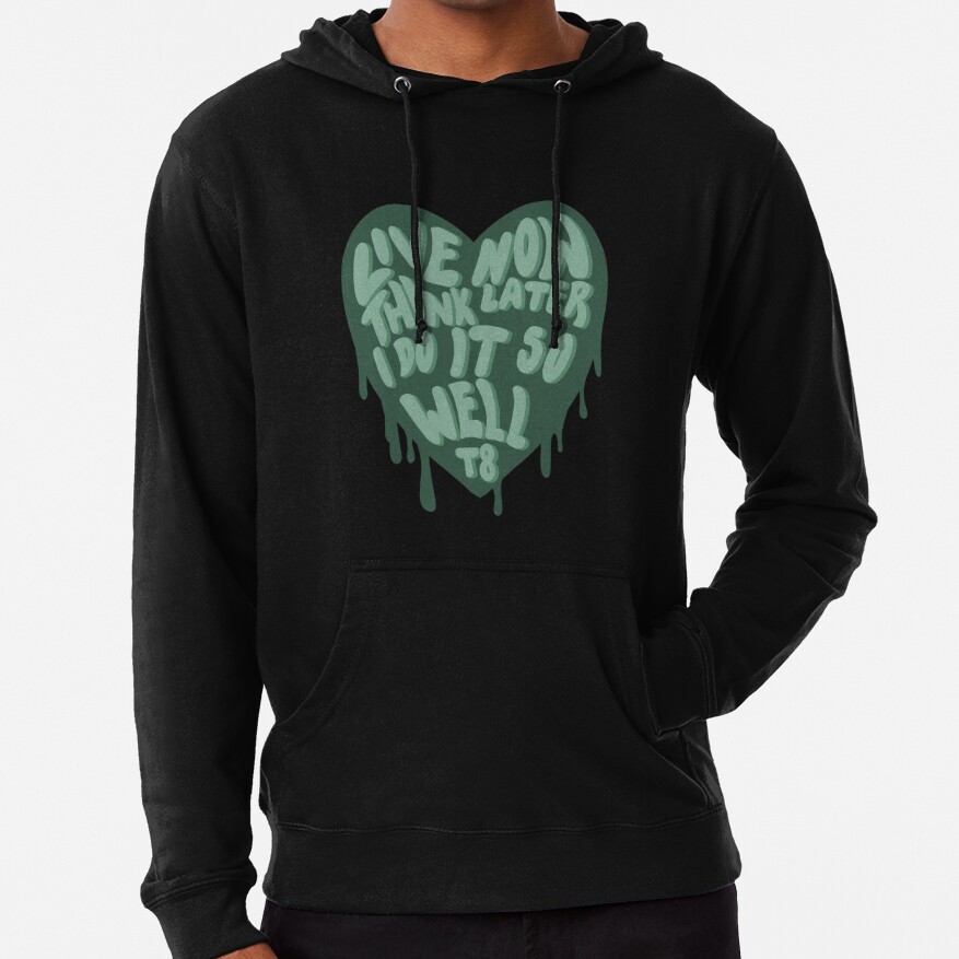Live Now Think Later I Do It So Well Hoodie - Image 2