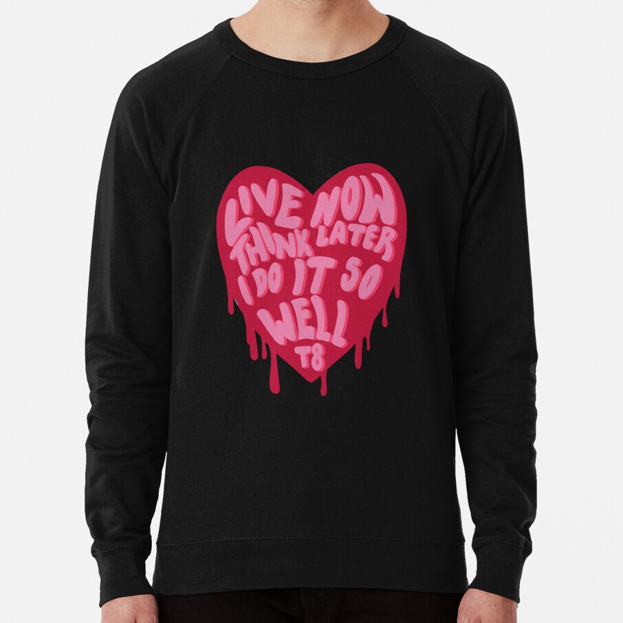 Tate Mcrae Live Now Think Later I Do It So Well Sweatshirt - Image 2
