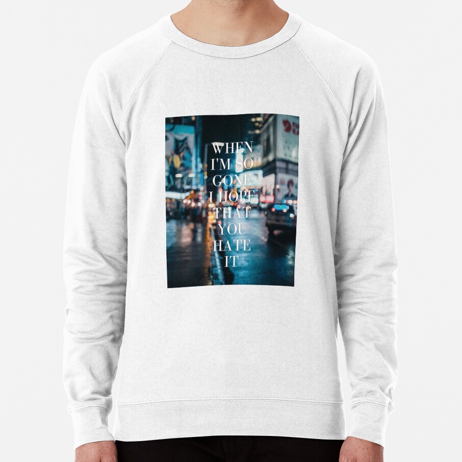 Tate Mcrae When I M So Gone Sweatshirt