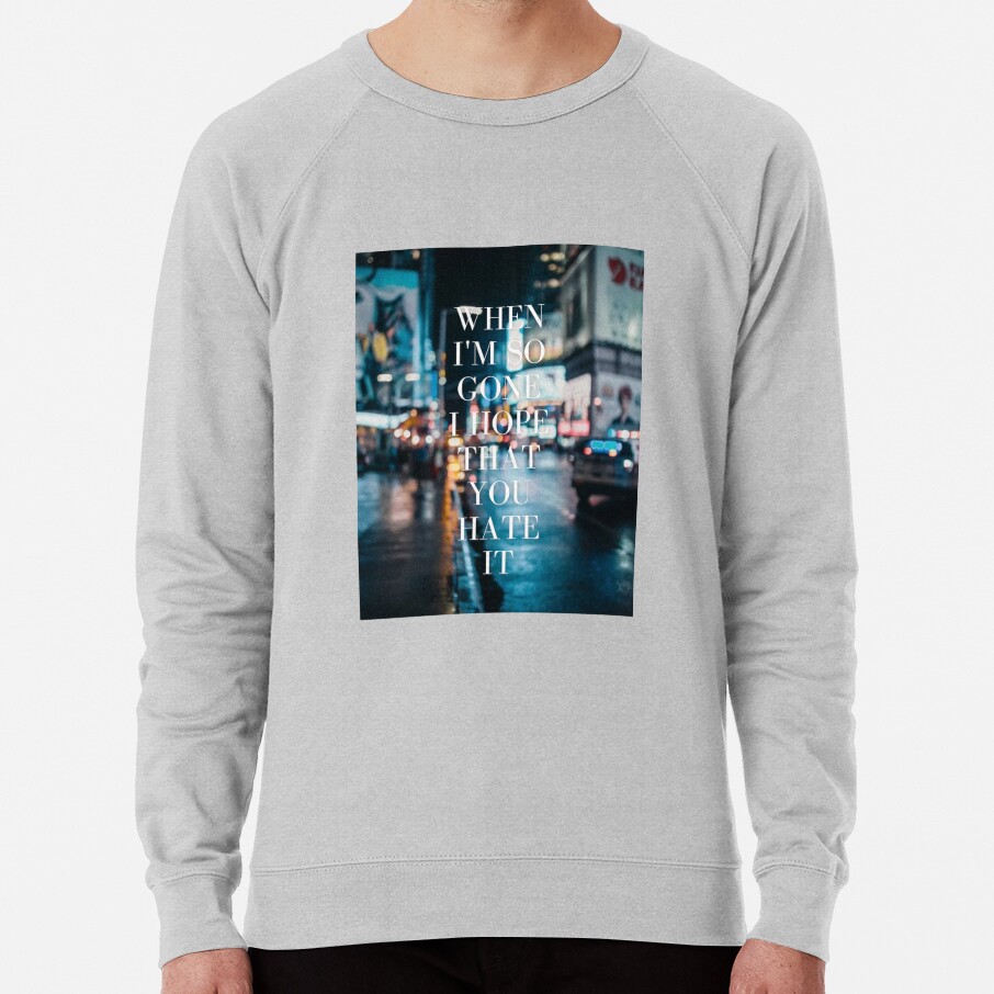 Tate Mcrae When I M So Gone Sweatshirt - Image 5