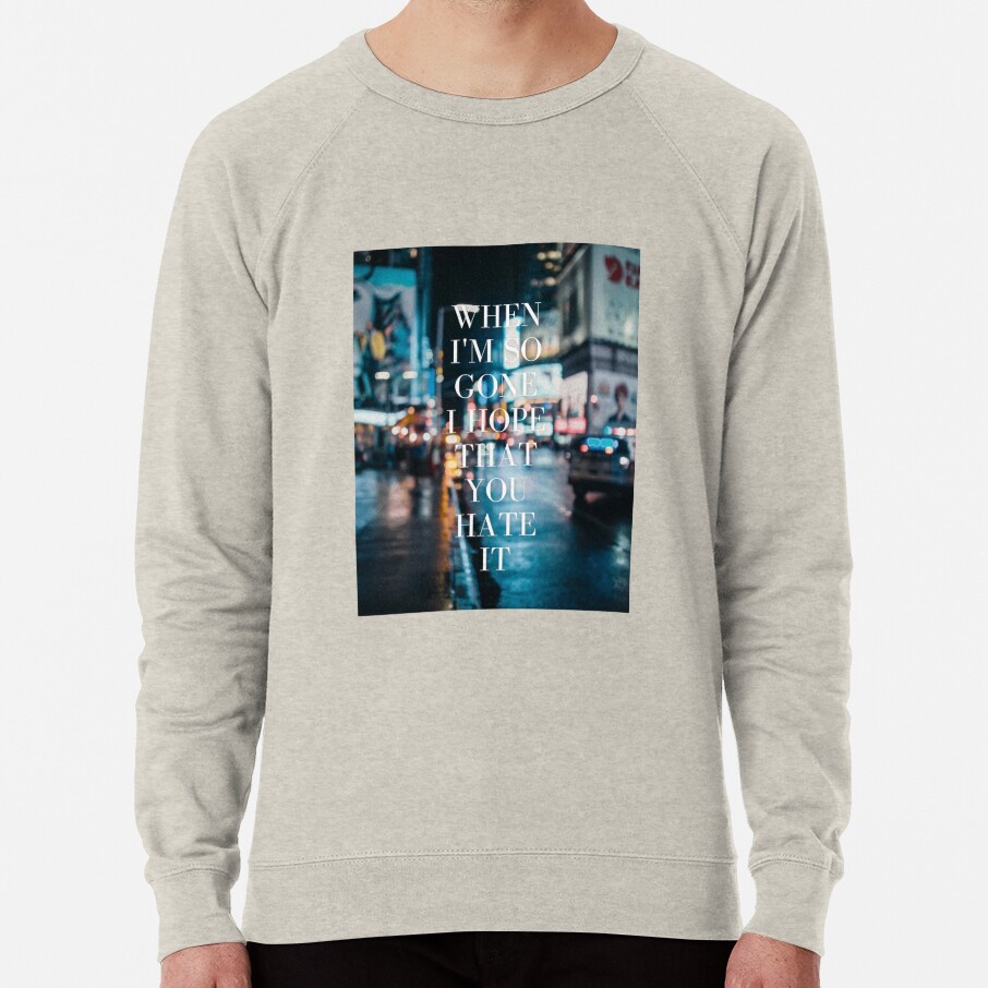 Tate Mcrae When I M So Gone Sweatshirt - Image 4