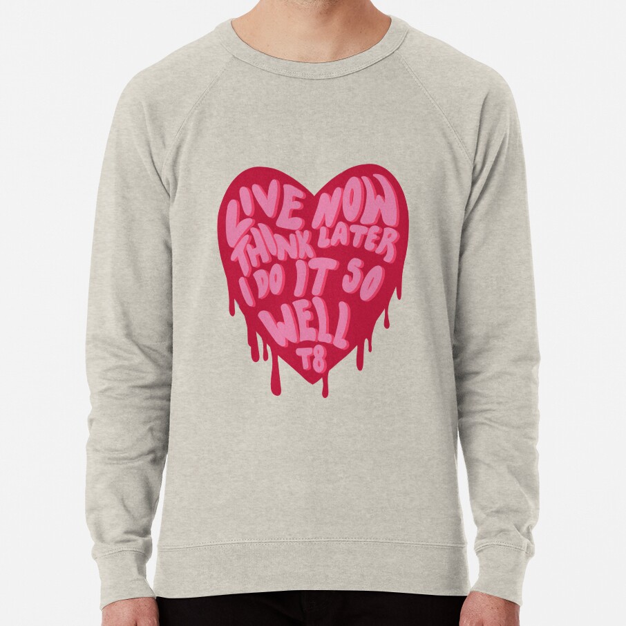 Tate Mcrae Live Now Think Later I Do It So Well Sweatshirt - Image 4