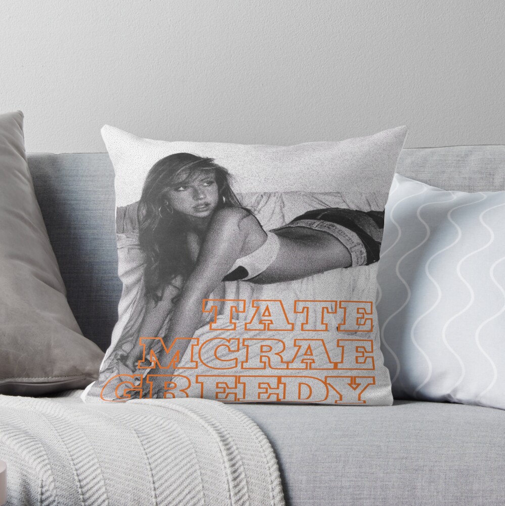 Tate Mcrae Album The Think Later World Tour 2025 Throw Pillow