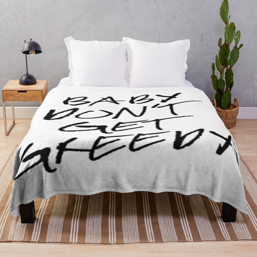 Tate Mcrae Greedy Throw Blanket