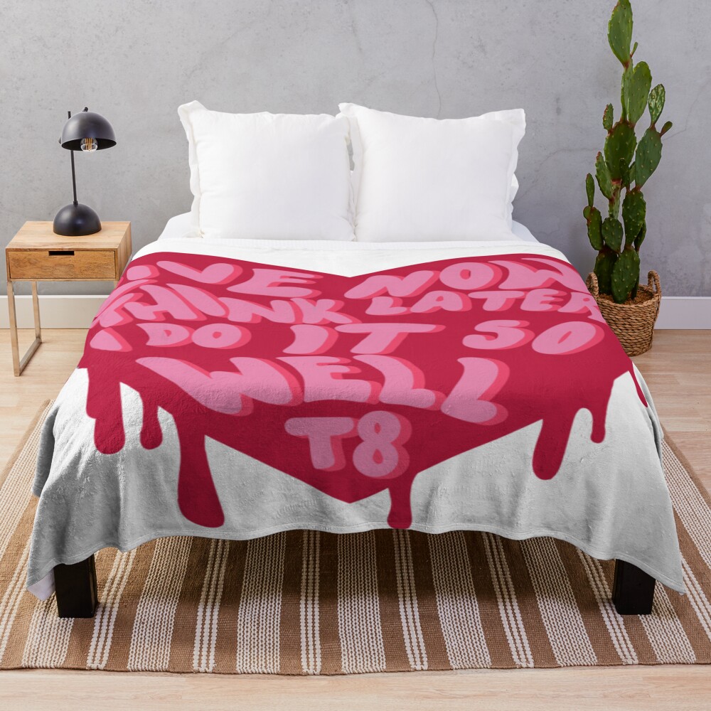 Tate Mcrae Live Now Think Later I Do It So Well Throw Blanket