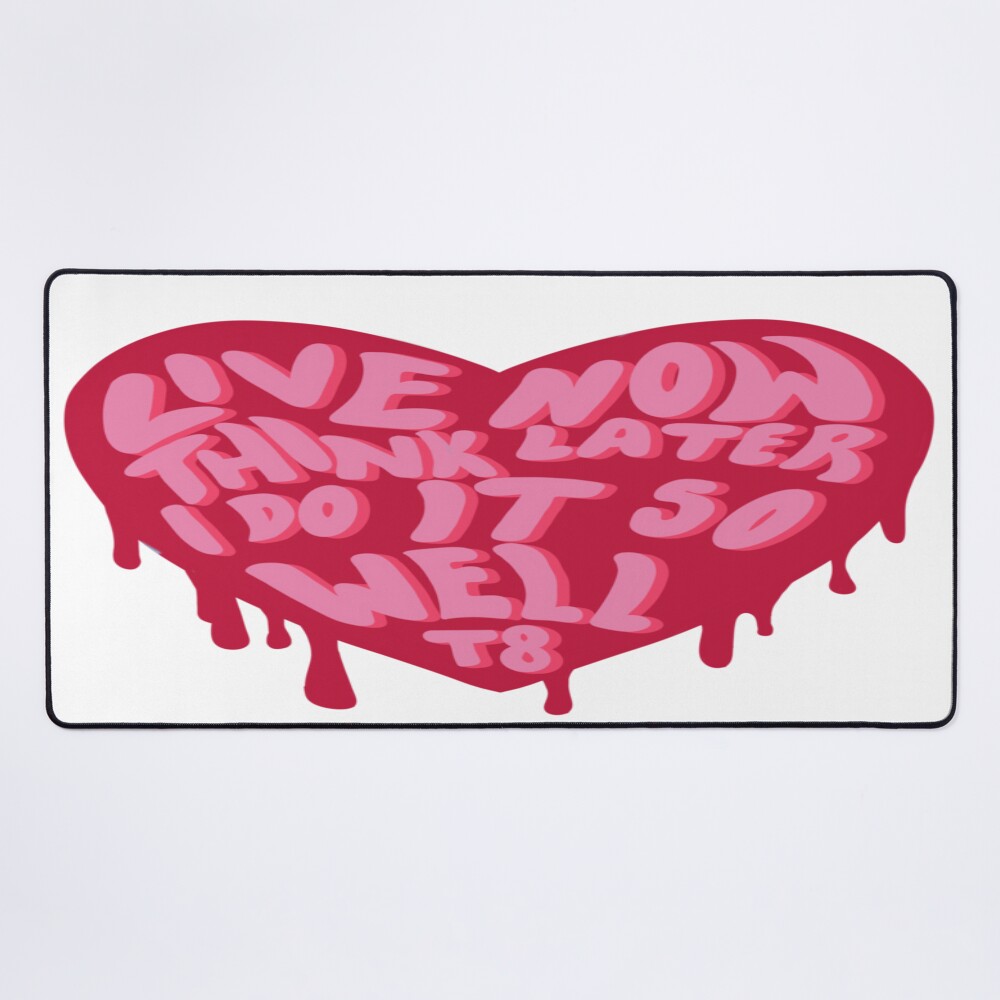 Tate Mcrae Live Now Think Later I Do It So Well Mouse Pad