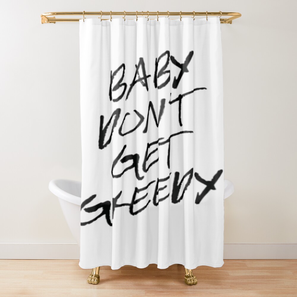 Tate Mcrae Greedy Shower Curtain