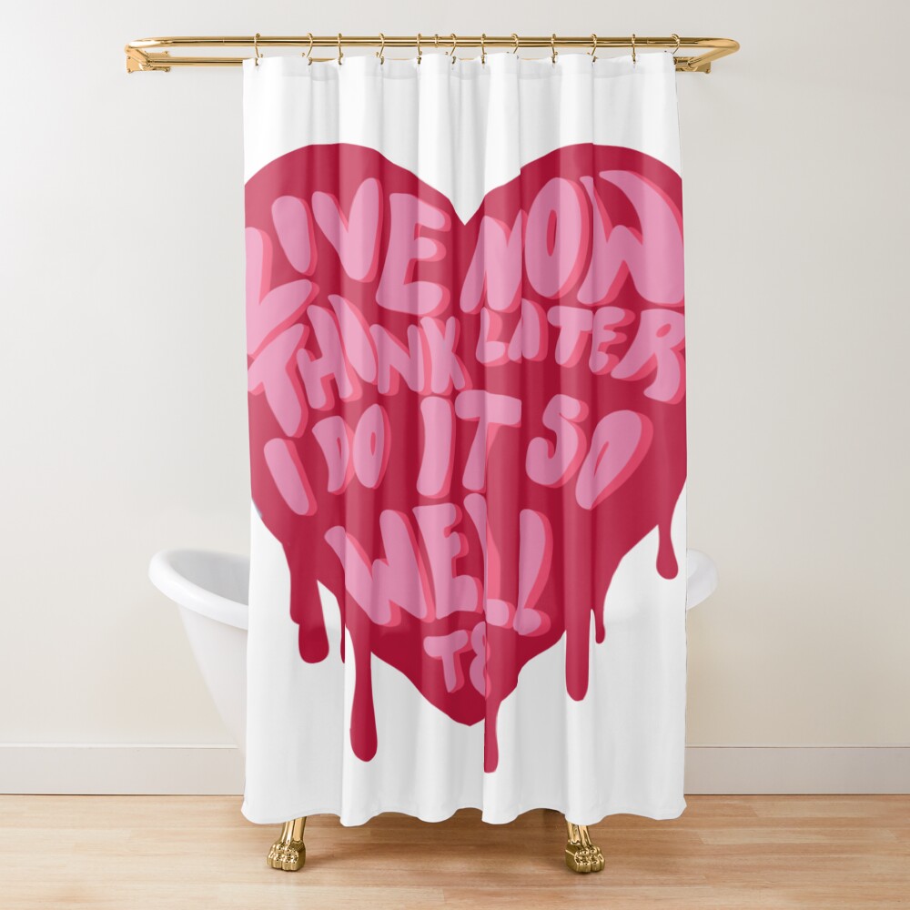 Tate Mcrae Live Now Think Later I Do It So Well Shower Curtain