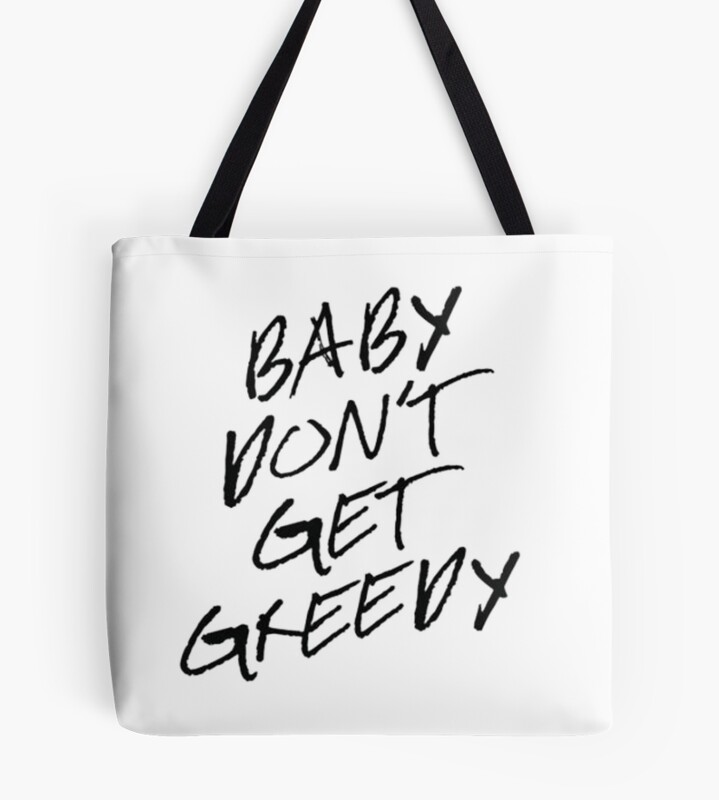 Tate Mcrae Greedy Must Buy Tote Bag